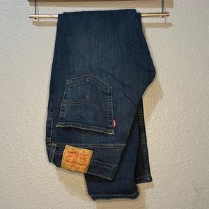 Levi's 511 32 W 29 L Dark Navy